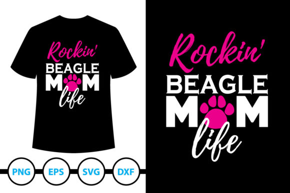 Beagle Dog T-Shirt Design 1: A Designer’s Review of Graphics and Print Templates