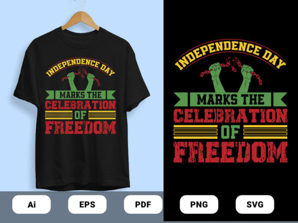 Black History Freedom T-shirts Design Graphics and Print Templates