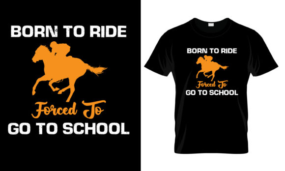 Born to Ride Forced to Go Graphics and Print Templates Review
