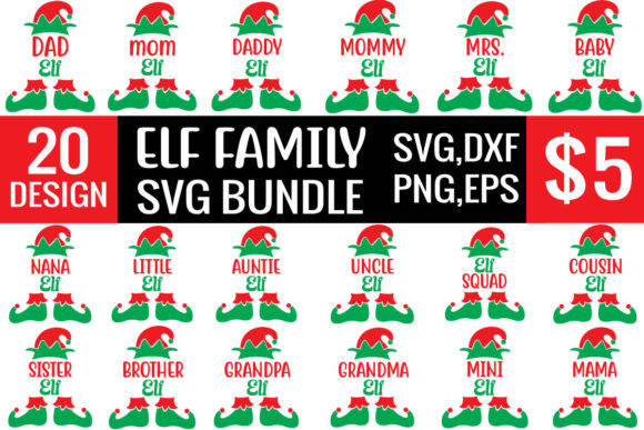 Elf Family SVG Bundle Review for Branding