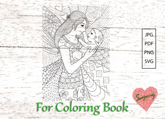 Happy Mother’s Day Coloring Page Embroidery Review