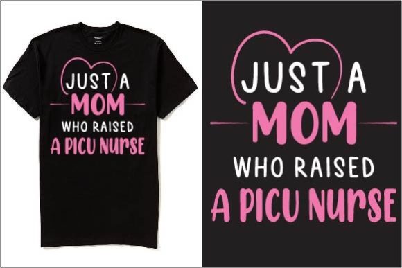 Just a Mom T-Shirt Design Graphics Review