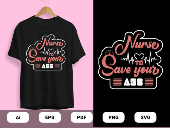 Nurse Typography T Shirts Design Vectors: Graphics and Print Templates Review